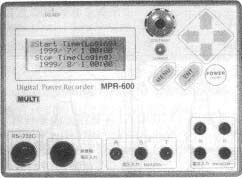 MPR-600功率纪录仪